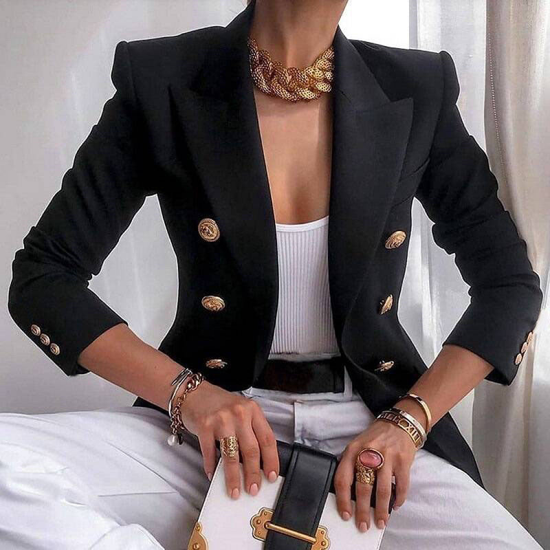 Women’s Casual Jacket | Double-Breasted