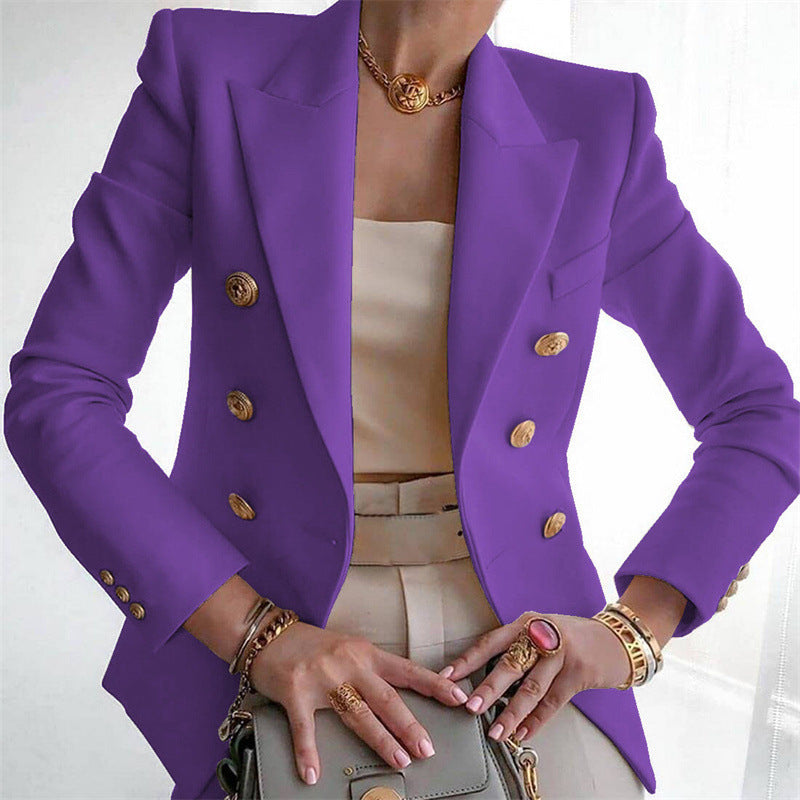Women’s Casual Jacket | Double-Breasted