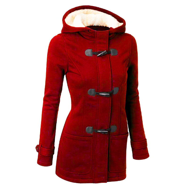 Women’s Winter Coat | Hooded Pockets
