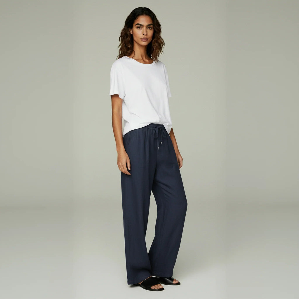 Women’s Casual Trousers | Wide Leg and Drawstring Waist