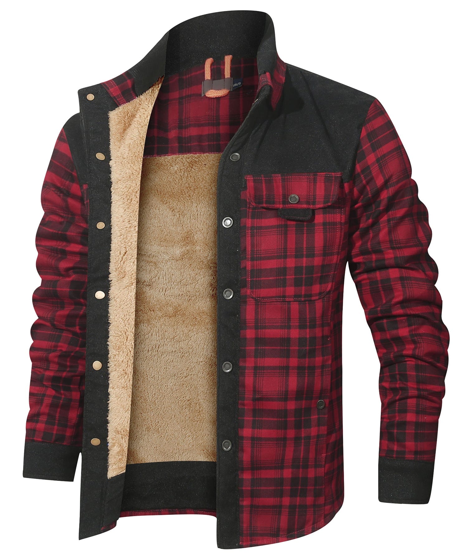 Men’s Casual Jacket | Button-Up Pockets