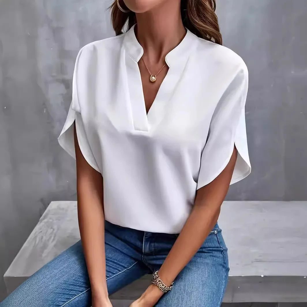 Women’s Casual Blouse | V-Neck
