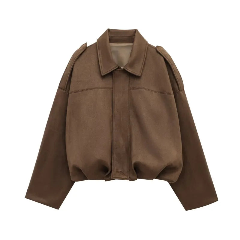 Women’s Cropped Jacket | Oversized Fit