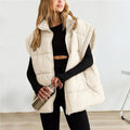 Women’s Puffer Jacket | Zip Up Pockets