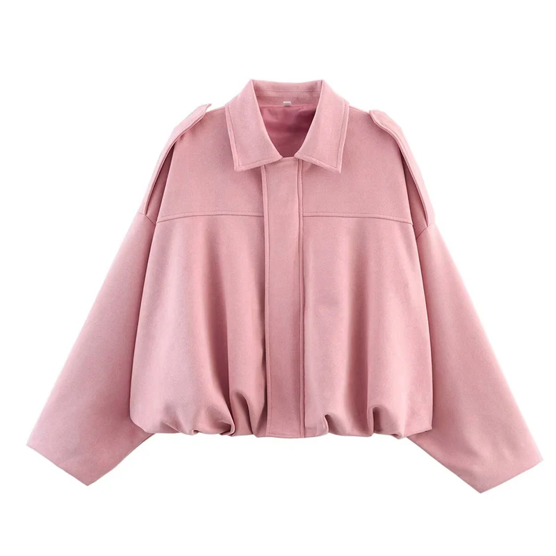Women’s Cropped Jacket | Oversized Fit