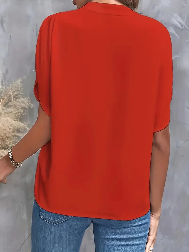 Women’s Casual Blouse | V-Neck
