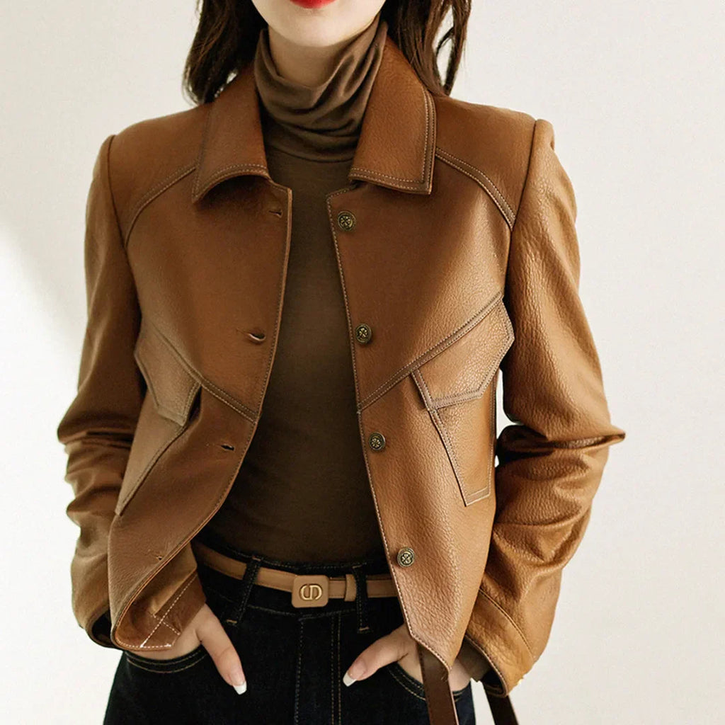 Women’s Cropped Jacket | Buttoned