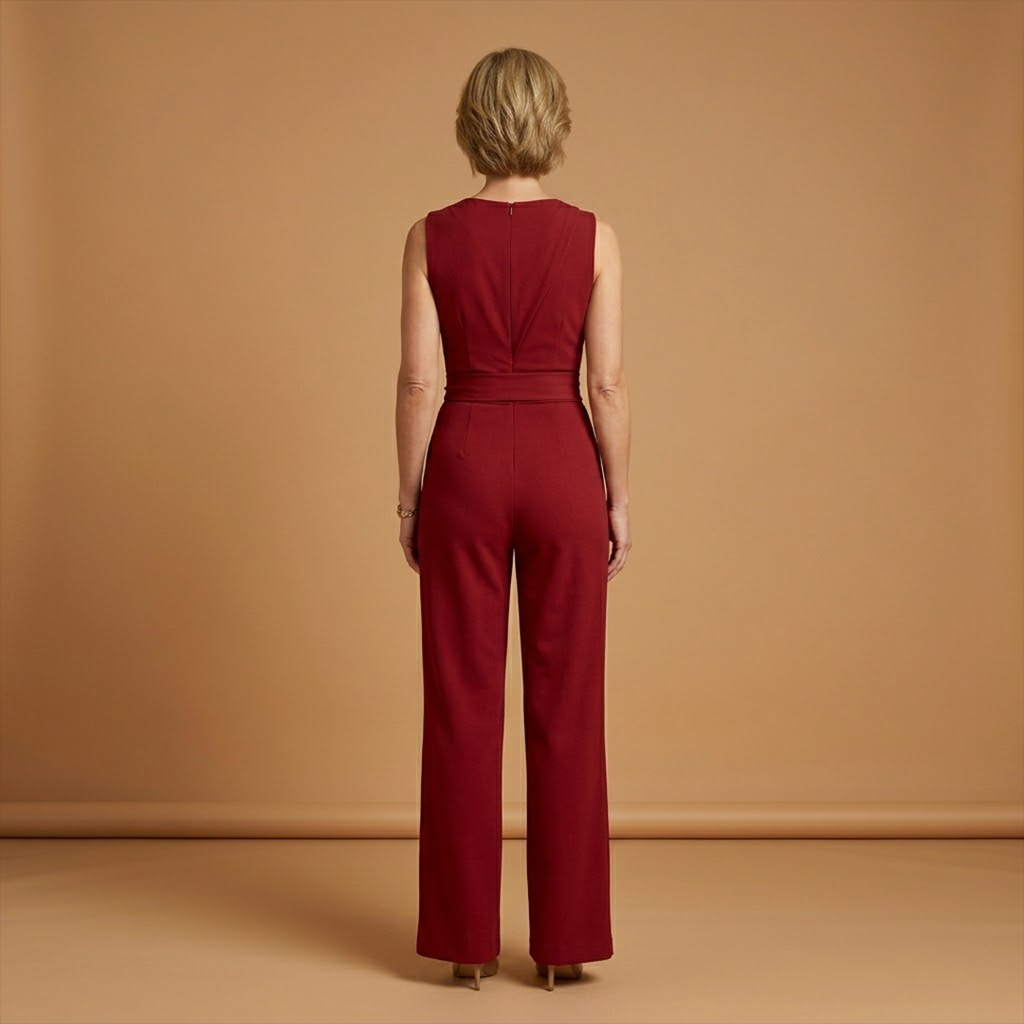 Women's Formal Jumpsuit | One Shoulder and Wide Leg