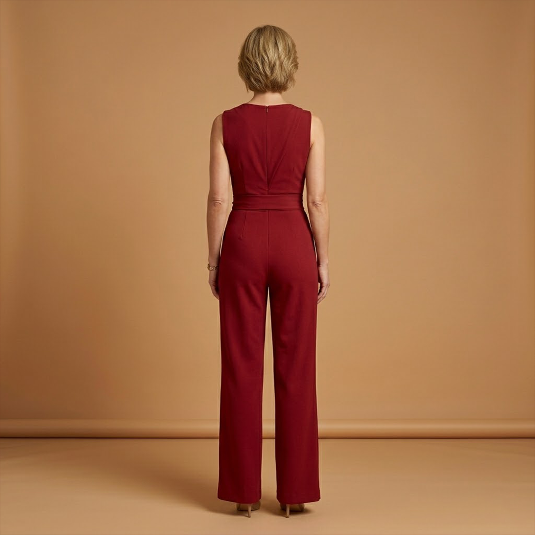 Women's Formal Jumpsuit | One Shoulder and Wide Leg