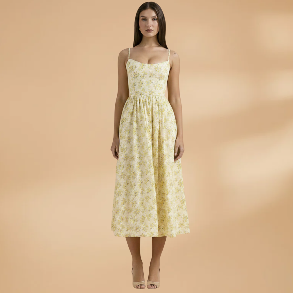 Women's Floral Dress | Midi