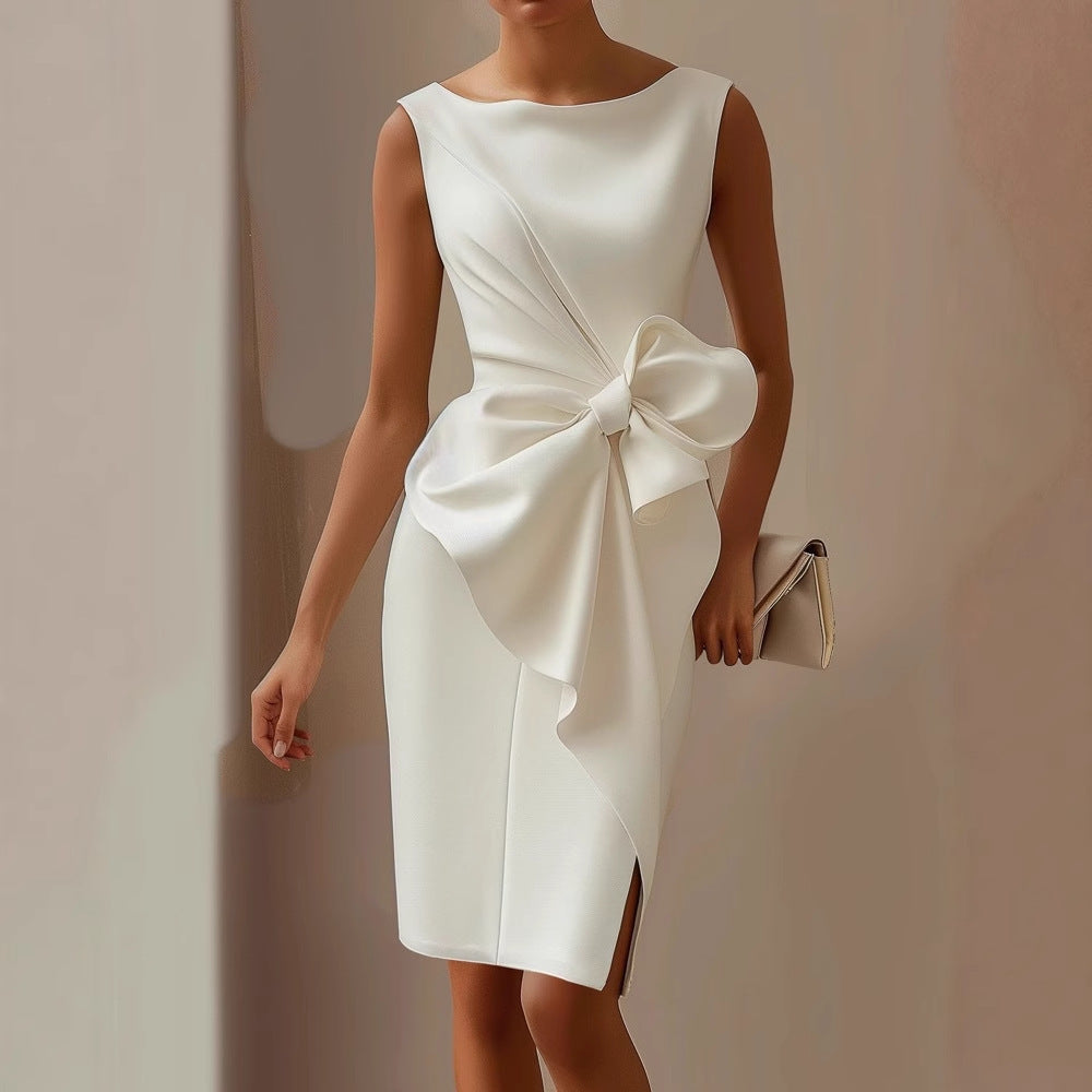 Women’s Formal Dress with Sleeveless Design | Midi