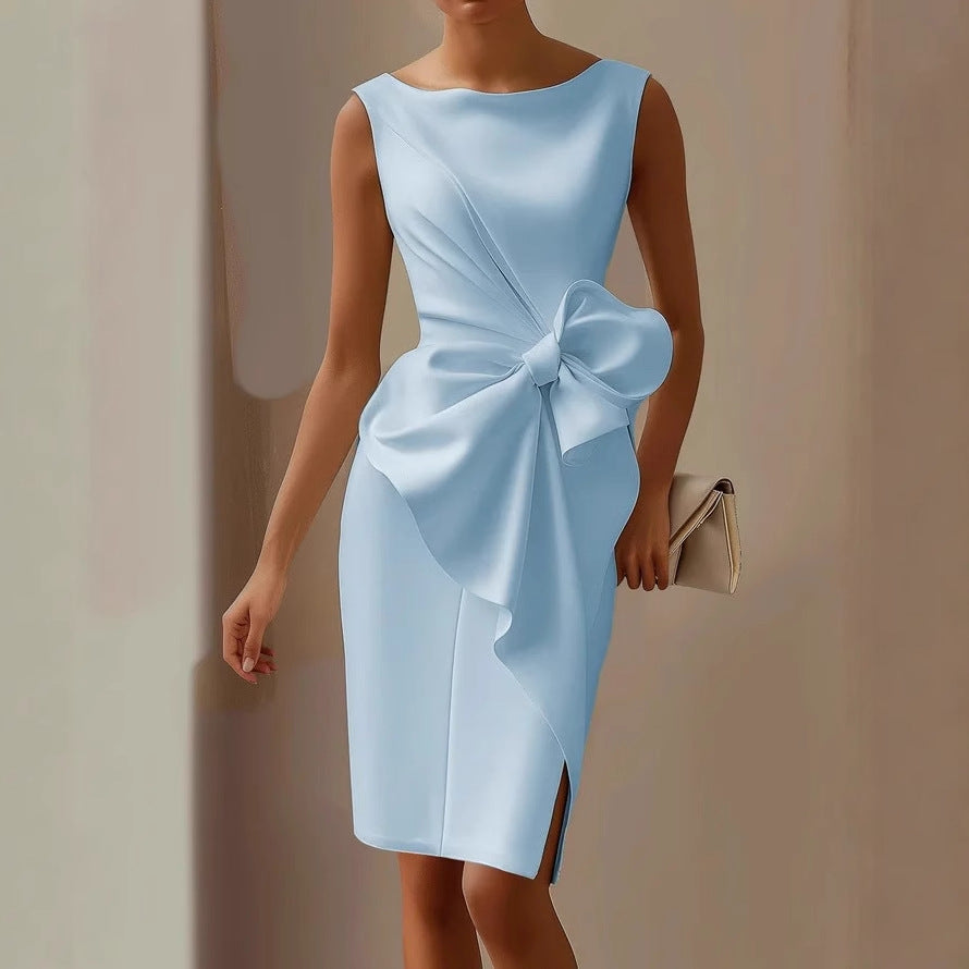Women’s Formal Dress with Sleeveless Design | Midi