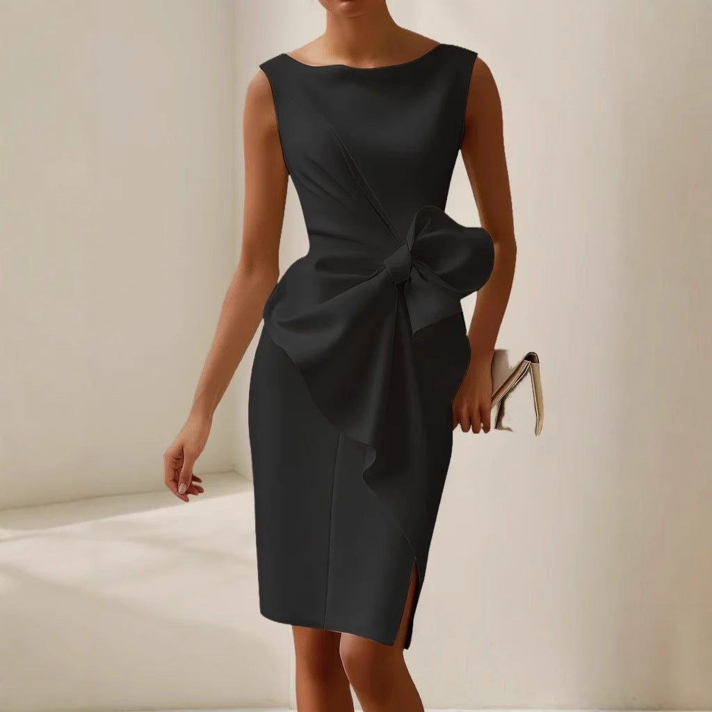 Women’s Formal Dress with Sleeveless Design | Midi