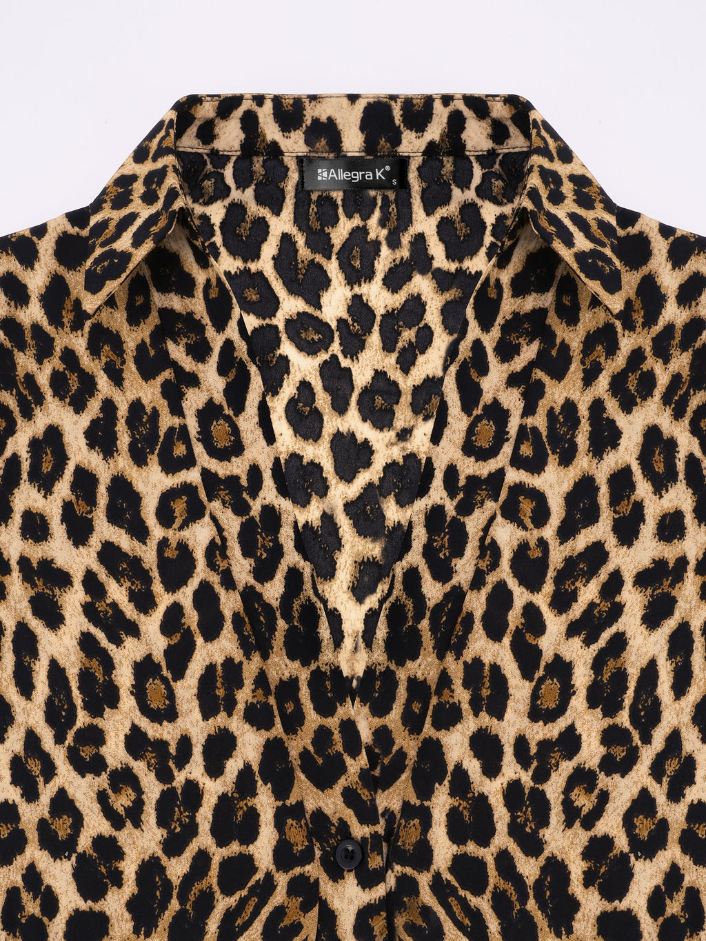 Women’s Long Sleeve Blouse | Tie Front