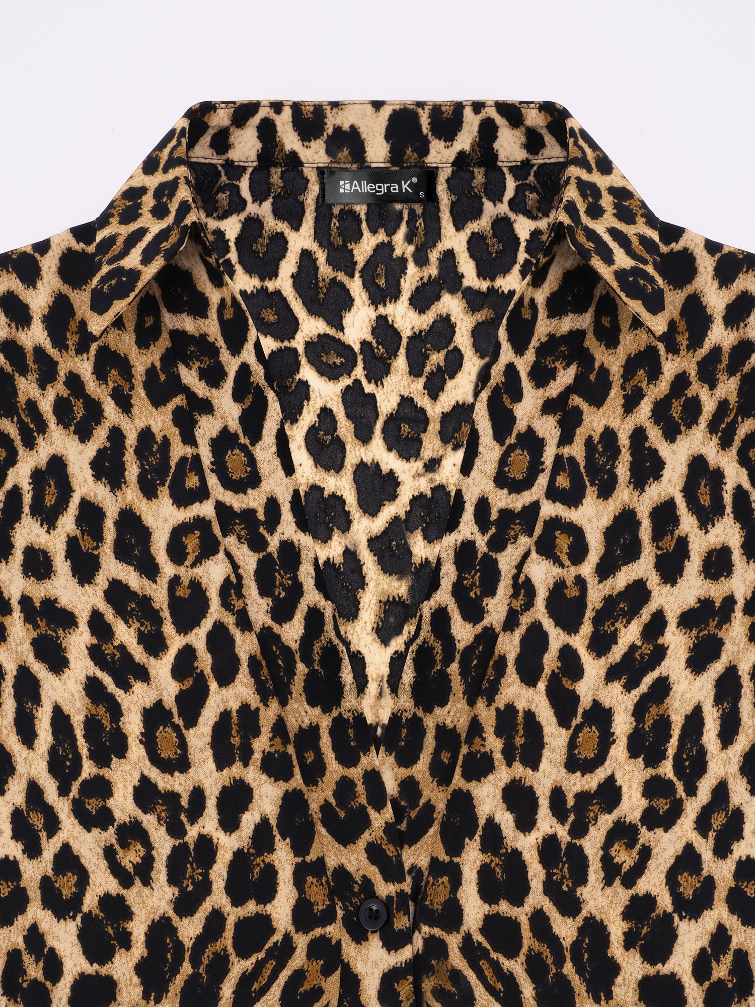 Women’s Long Sleeve Blouse | Tie Front