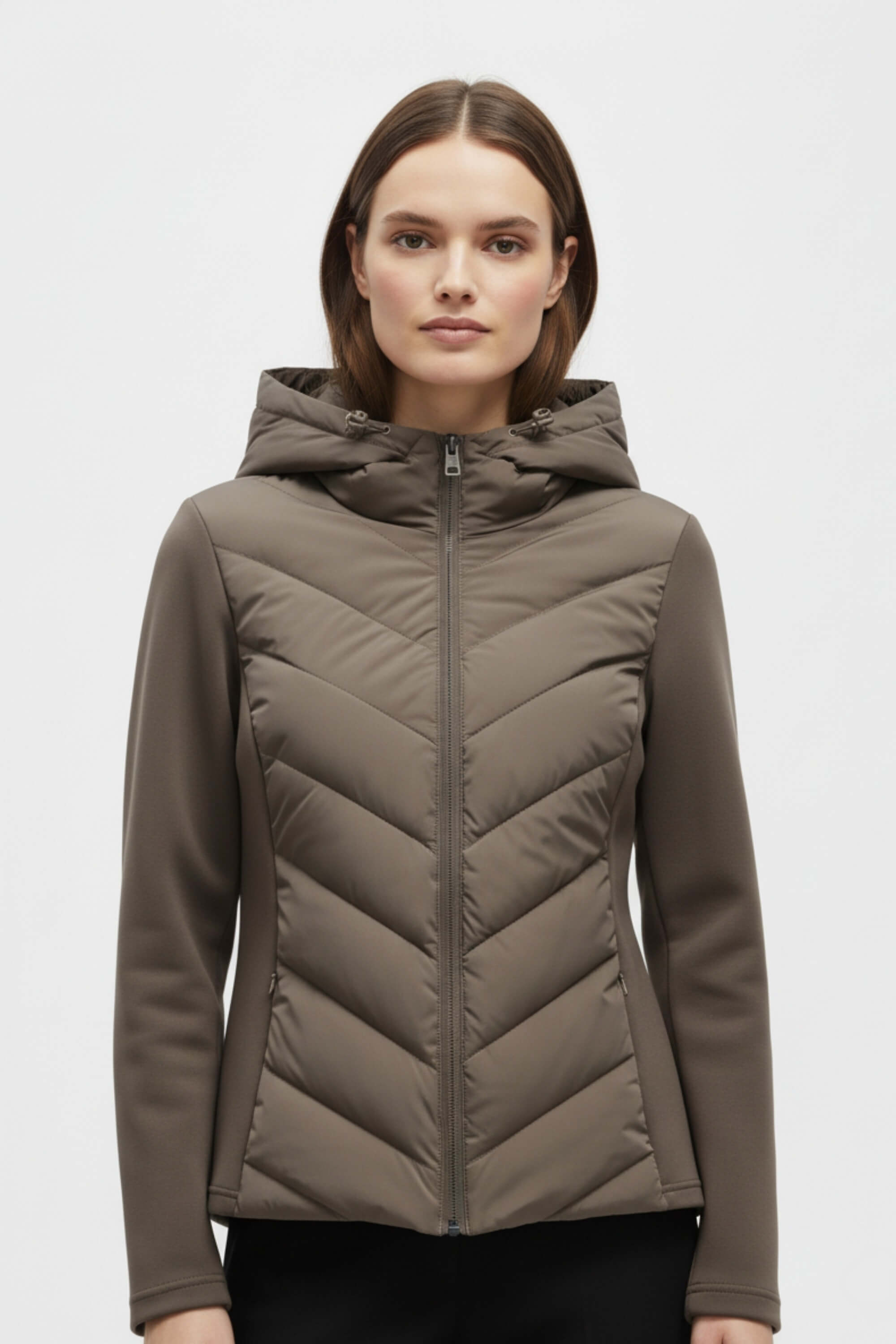 Women’s Puffer Jacket | Hooded Zip-Up