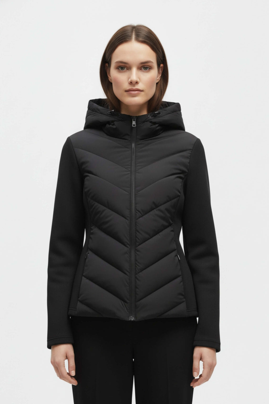 Women’s Puffer Jacket | Hooded Zip-Up