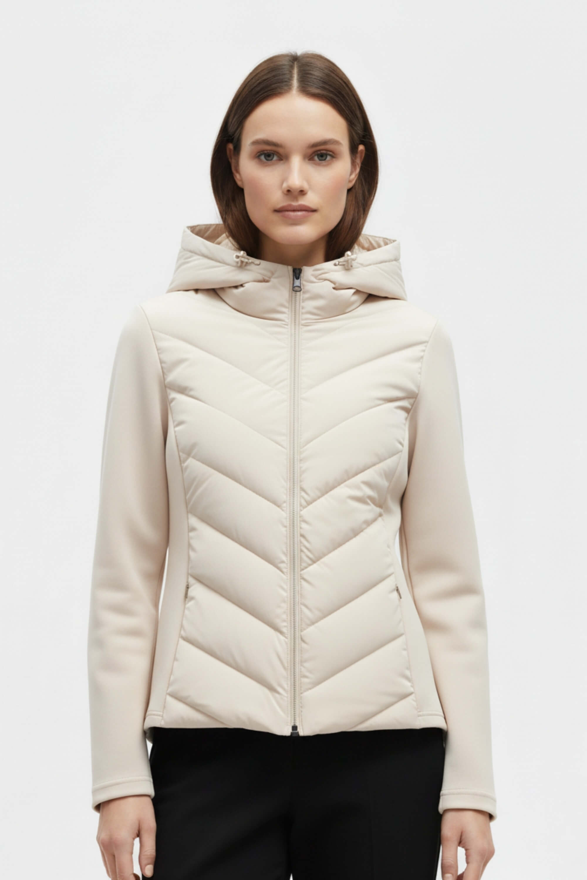 Women’s Puffer Jacket | Hooded Zip-Up