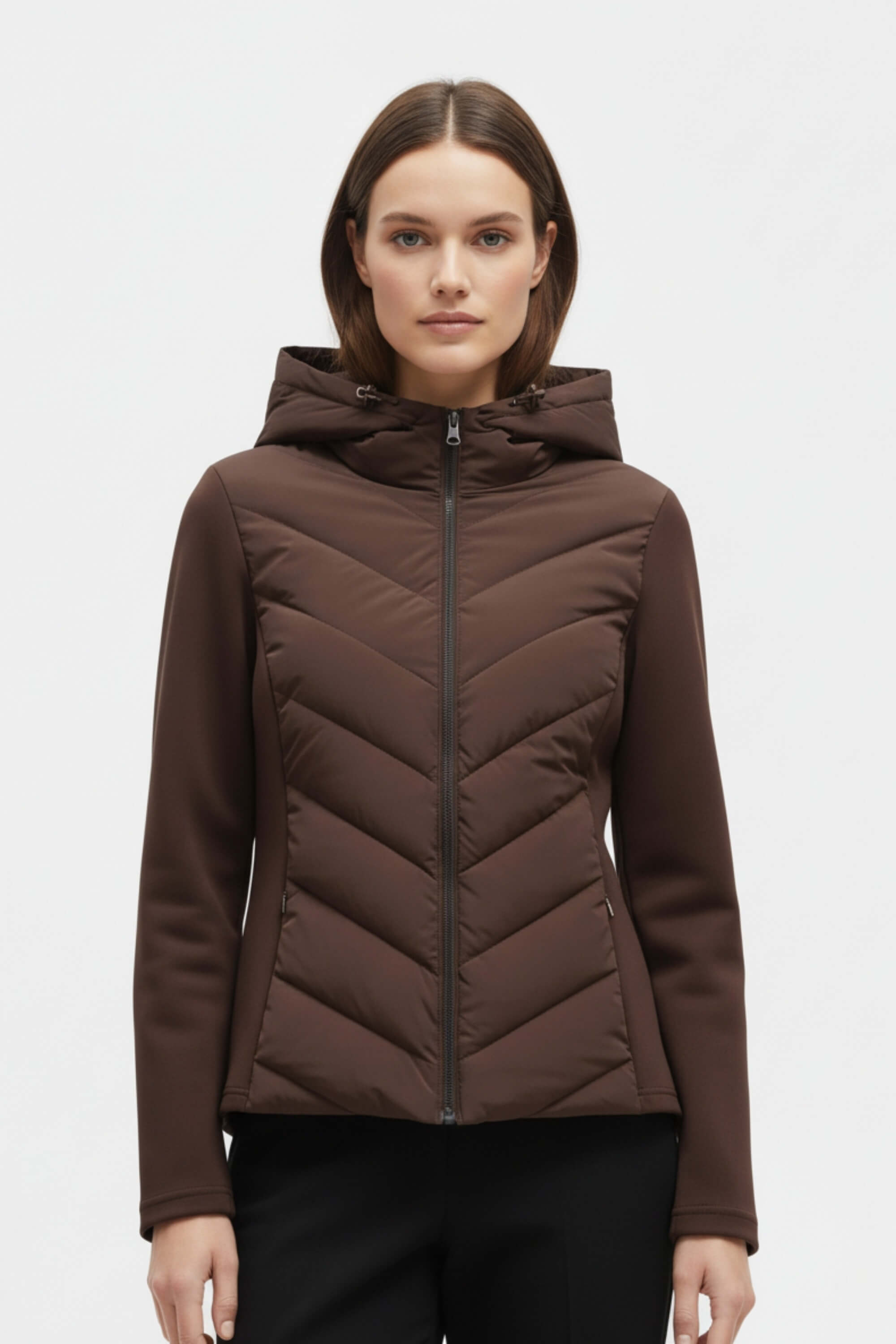 Women’s Puffer Jacket | Hooded Zip-Up