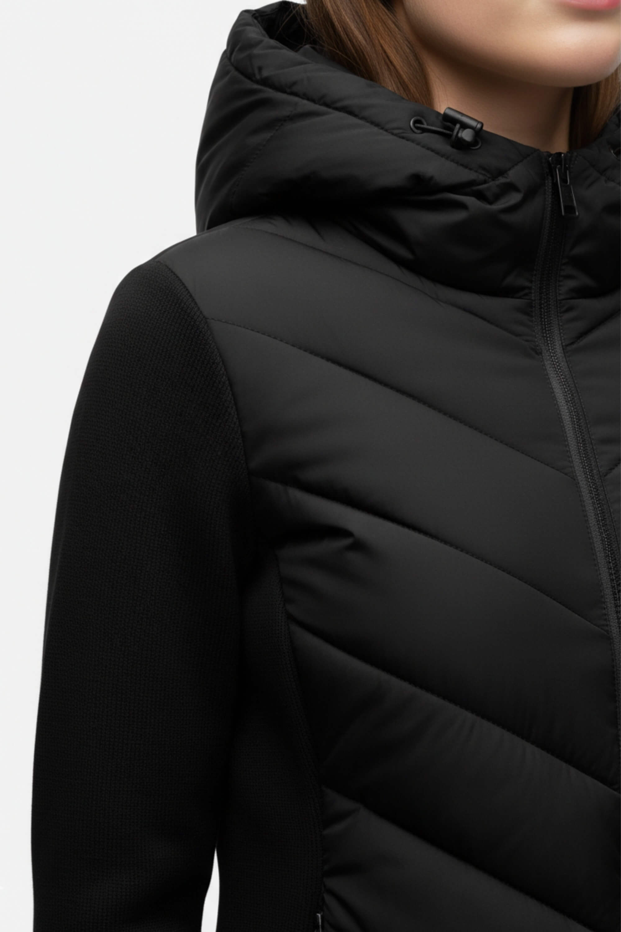 Women’s Puffer Jacket | Hooded Zip-Up