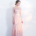Women’s Wedding Guest Dress with 3/4 Sleeves | Maxi