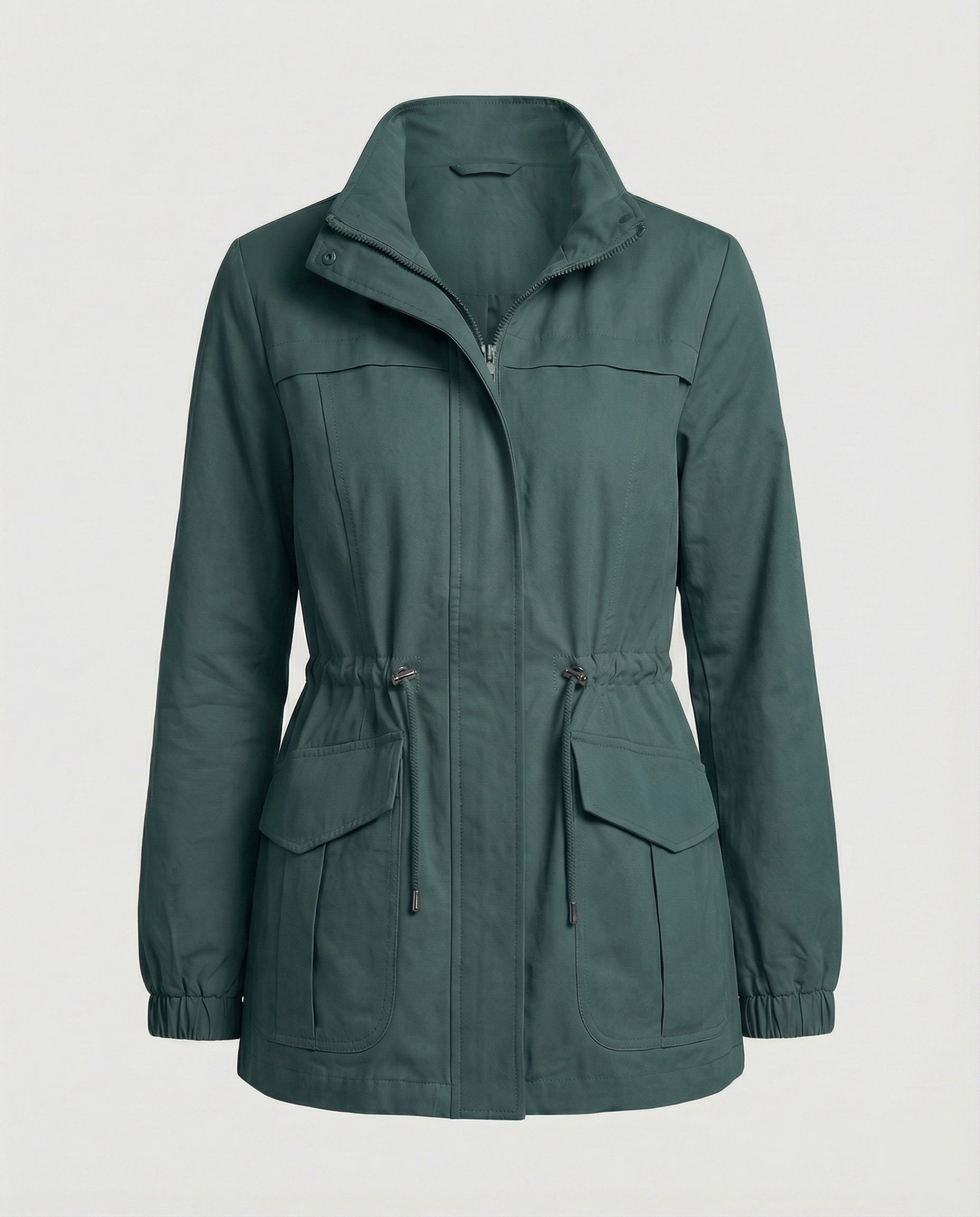 Women’s Casual Jacket | Drawstring and Pockets