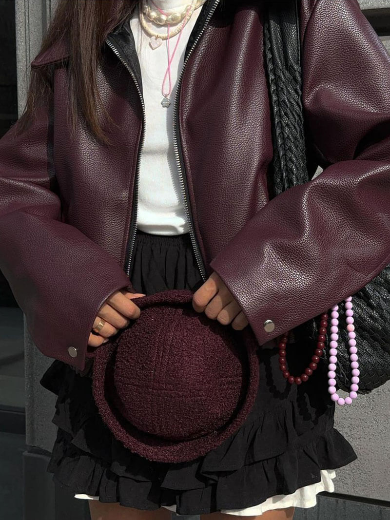 Women’s Cropped Jacket | Zip-Up