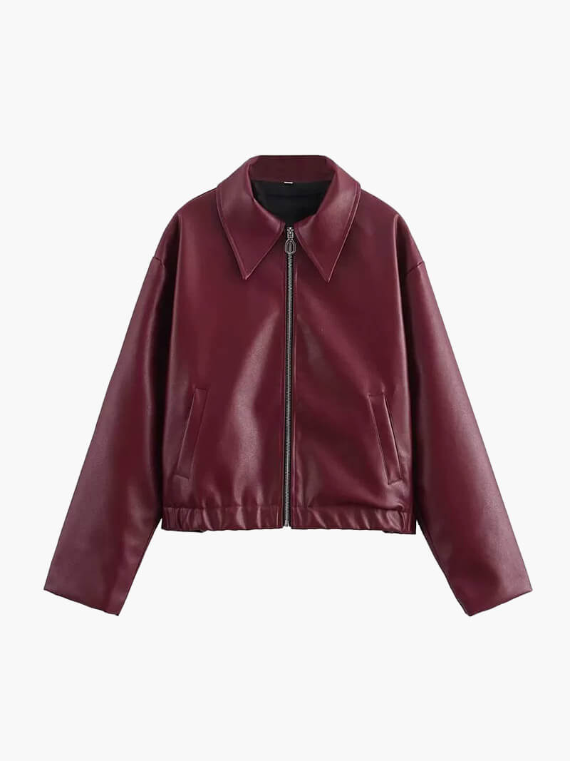 Women’s Cropped Jacket | Zip-Up