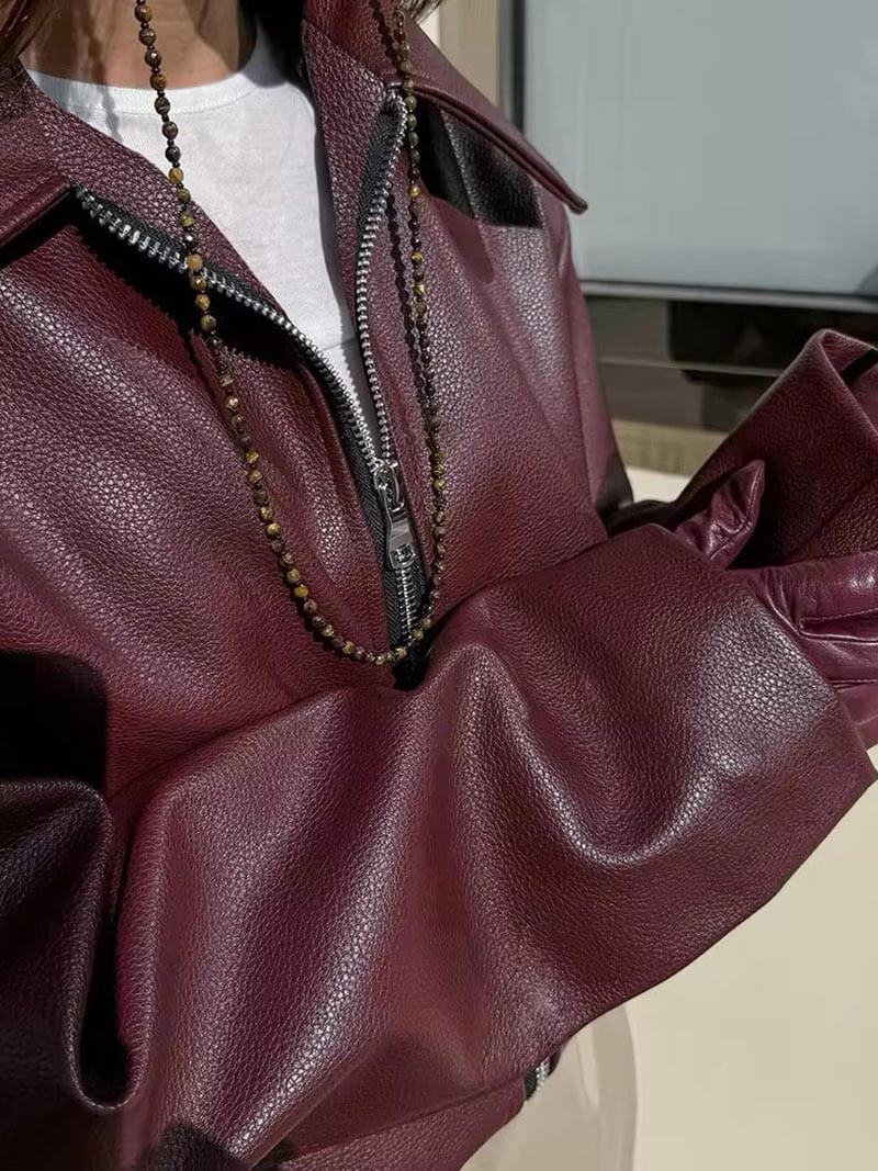Women’s Cropped Jacket | Zip-Up