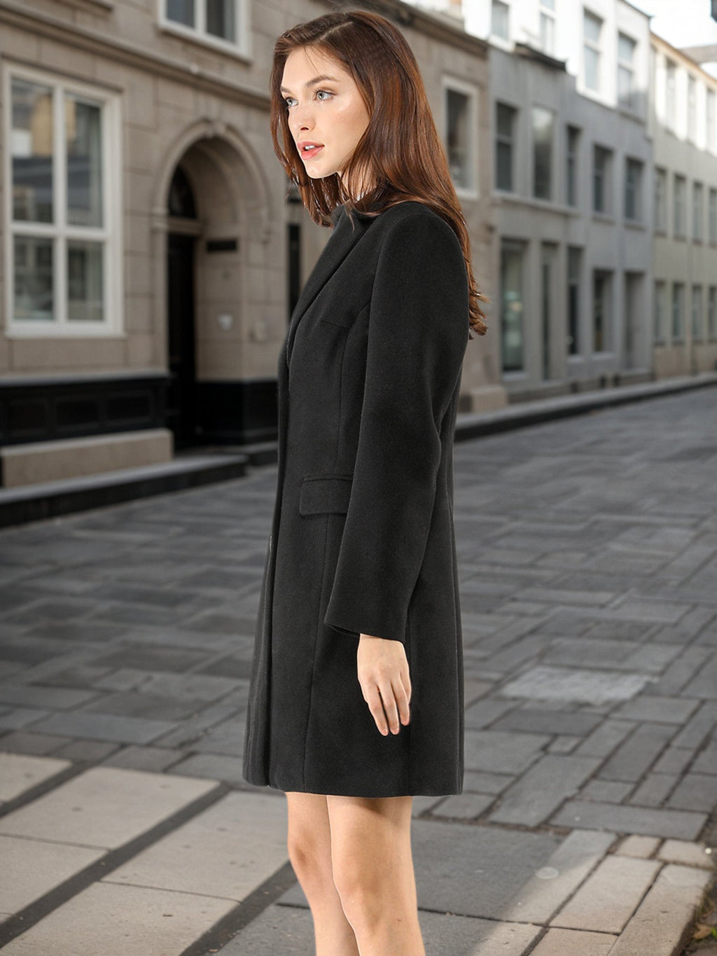 Women’s Casual Coat | Button-Up