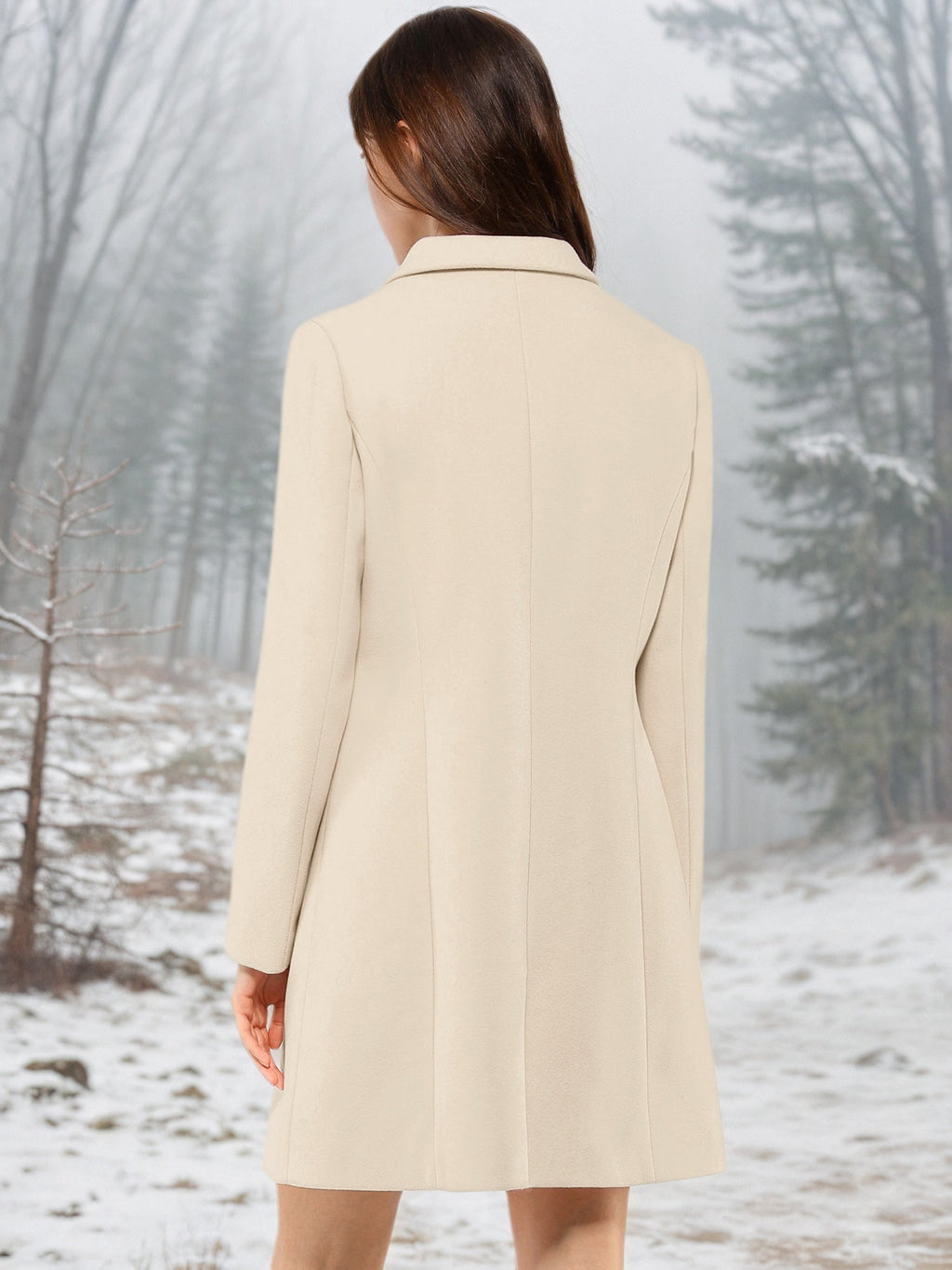 Women’s Casual Coat | Button-Up