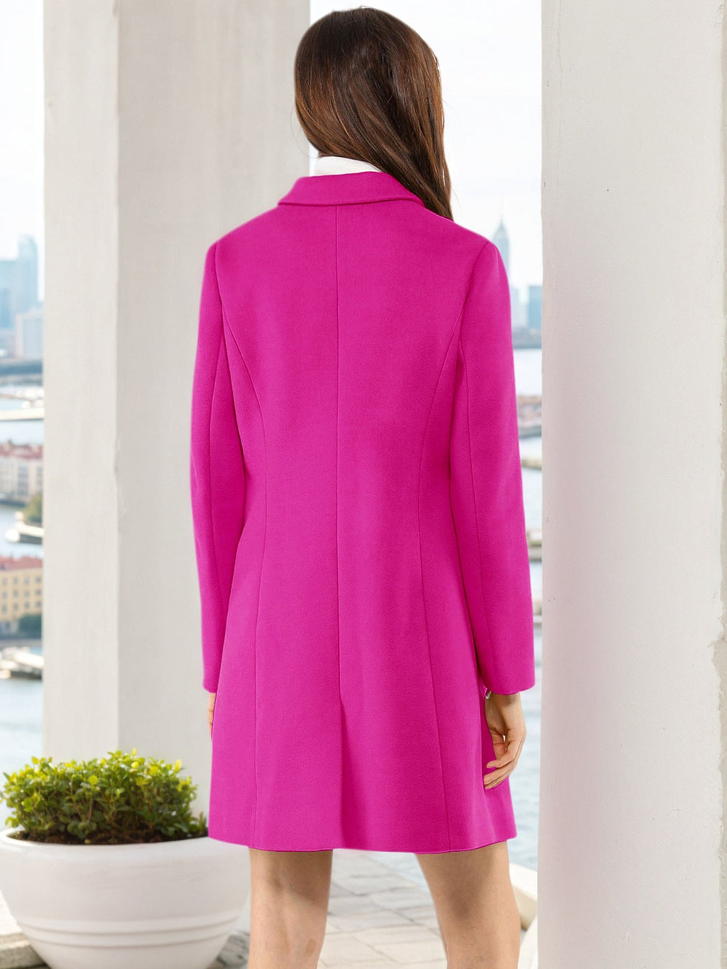 Women’s Casual Coat | Button-Up