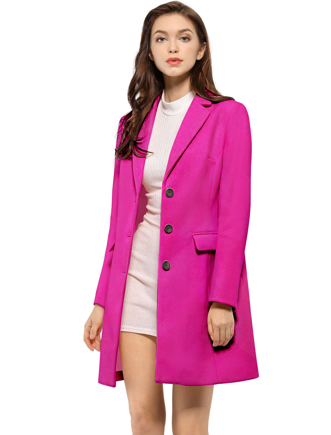 Women’s Casual Coat | Button-Up