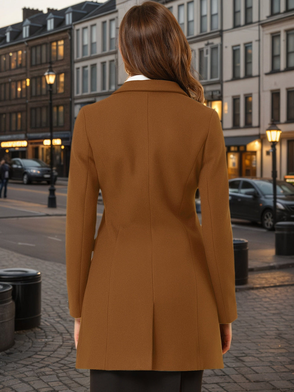 Women’s Casual Coat | Button-Up