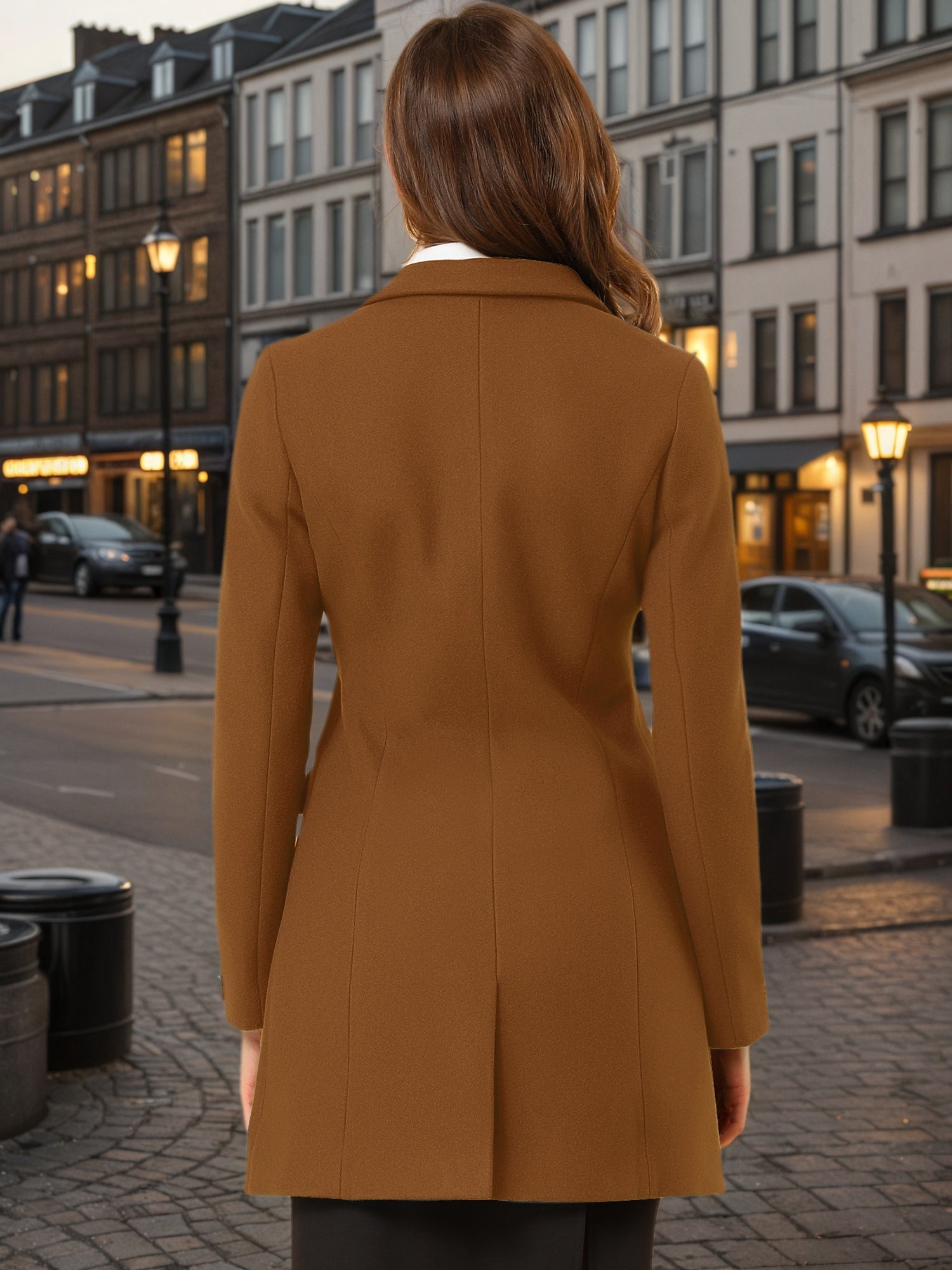 Women’s Casual Coat | Button-Up