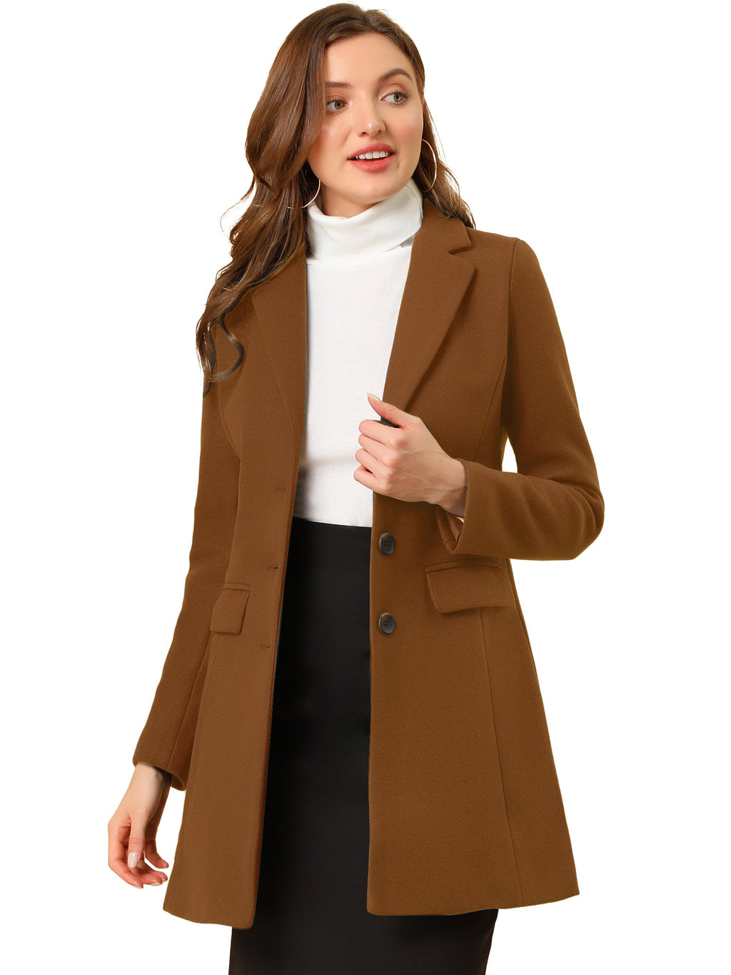 Women’s Casual Coat | Button-Up