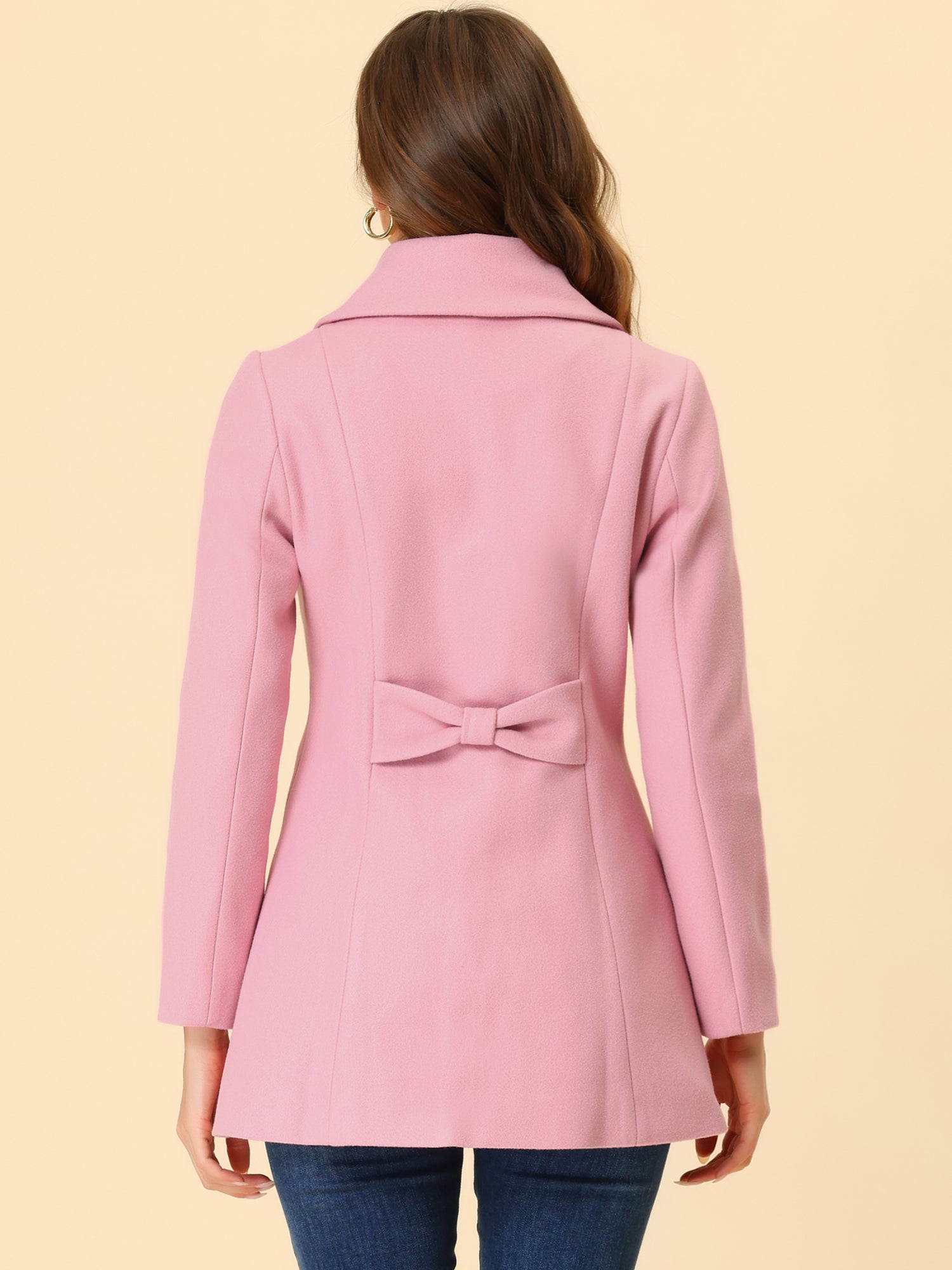 Women’s Casual Coat | Button Up and Pockets