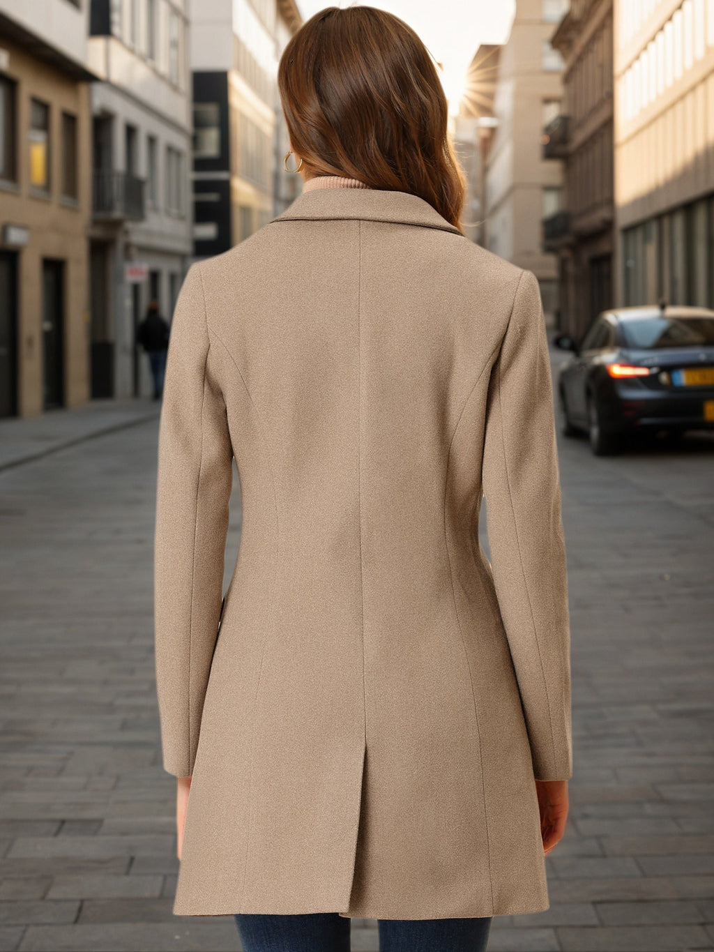 Women’s Casual Coat | Button-Up