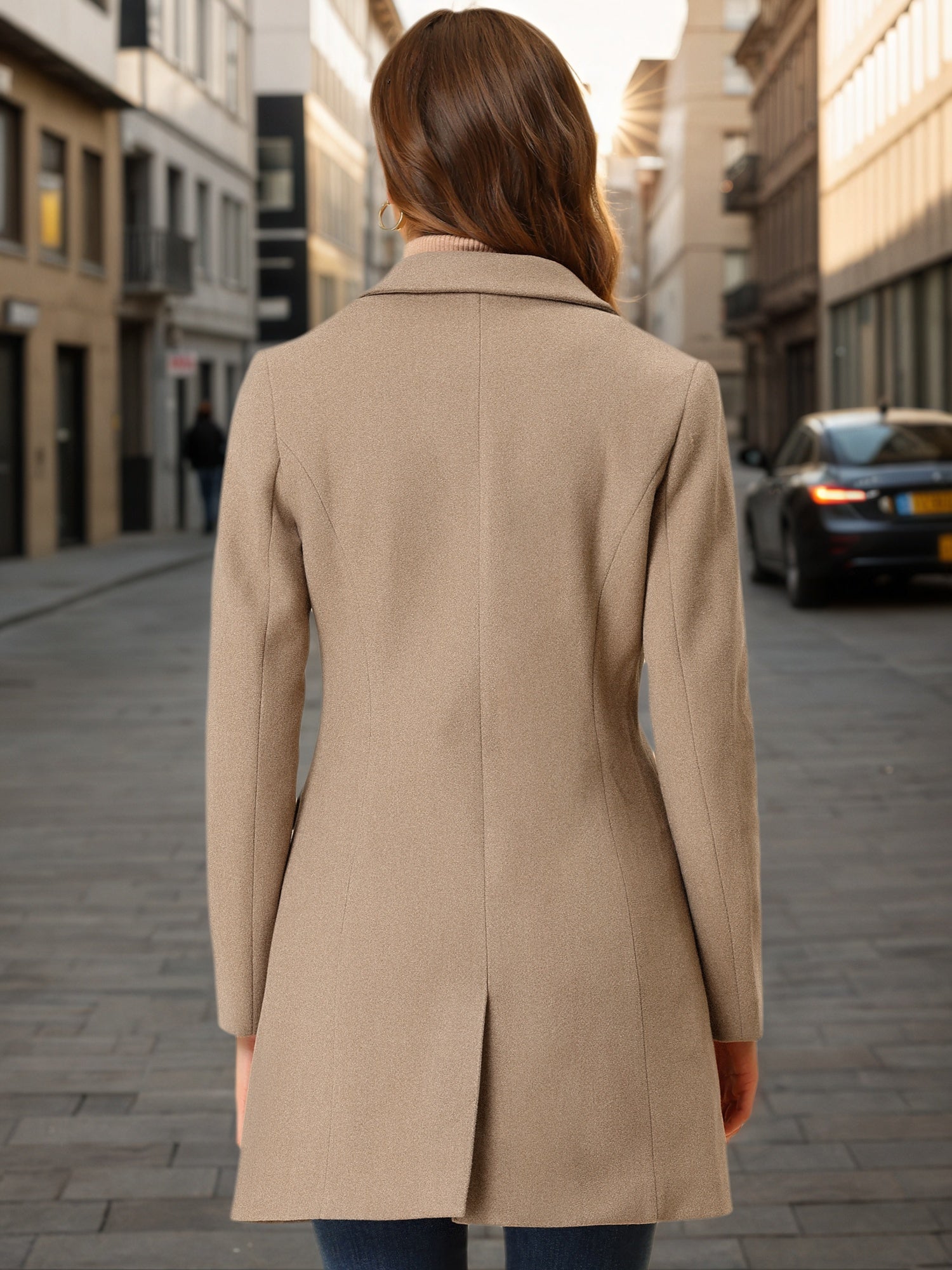 Women’s Casual Coat | Button-Up