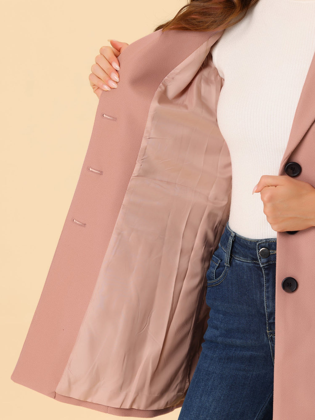 Women’s Casual Coat | Button-Up