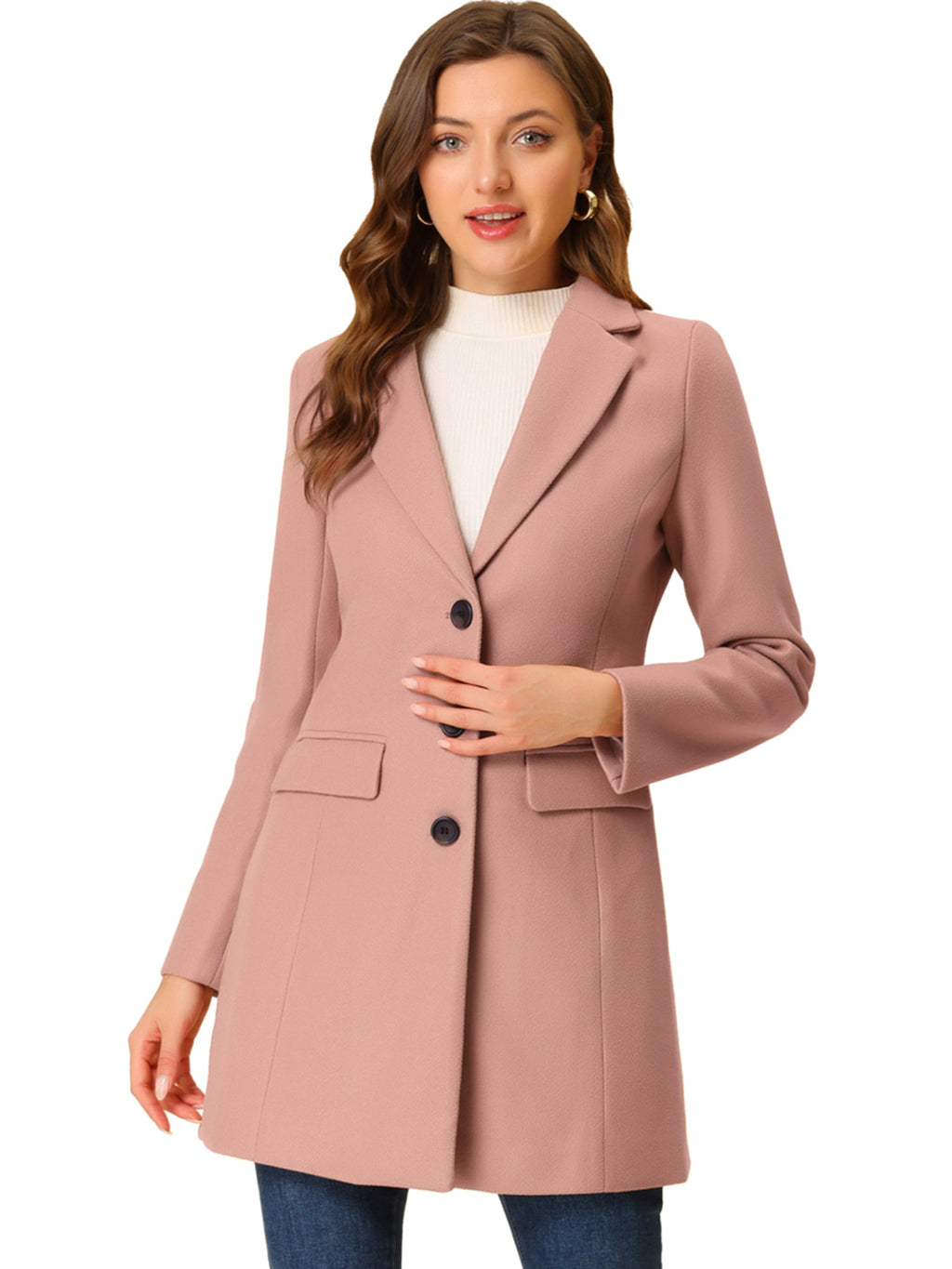 Women’s Casual Coat | Button-Up