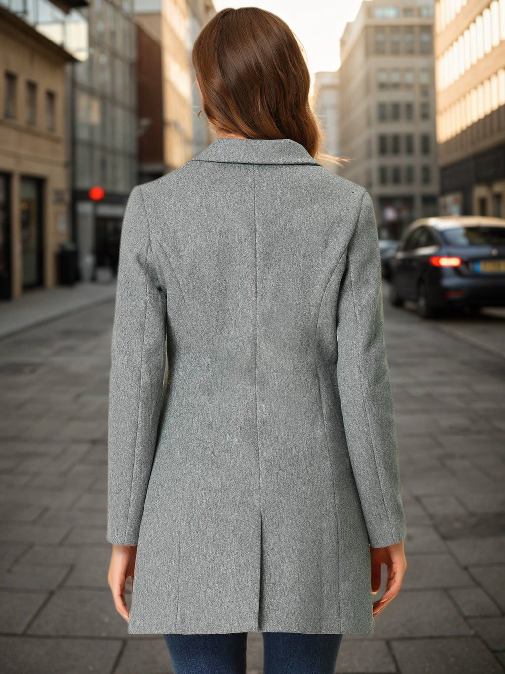 Women’s Casual Coat | Button-Up