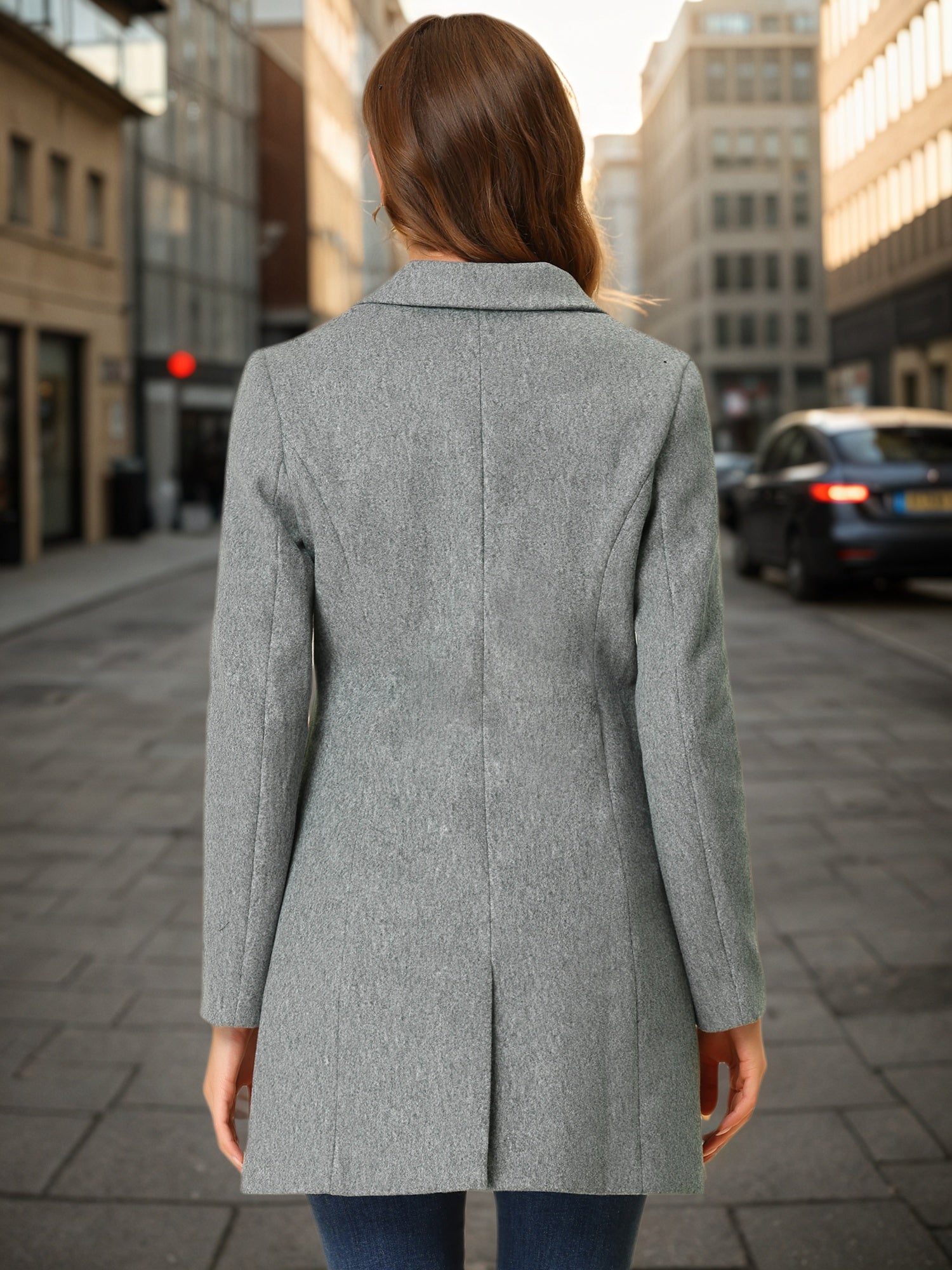 Women’s Casual Coat | Button-Up