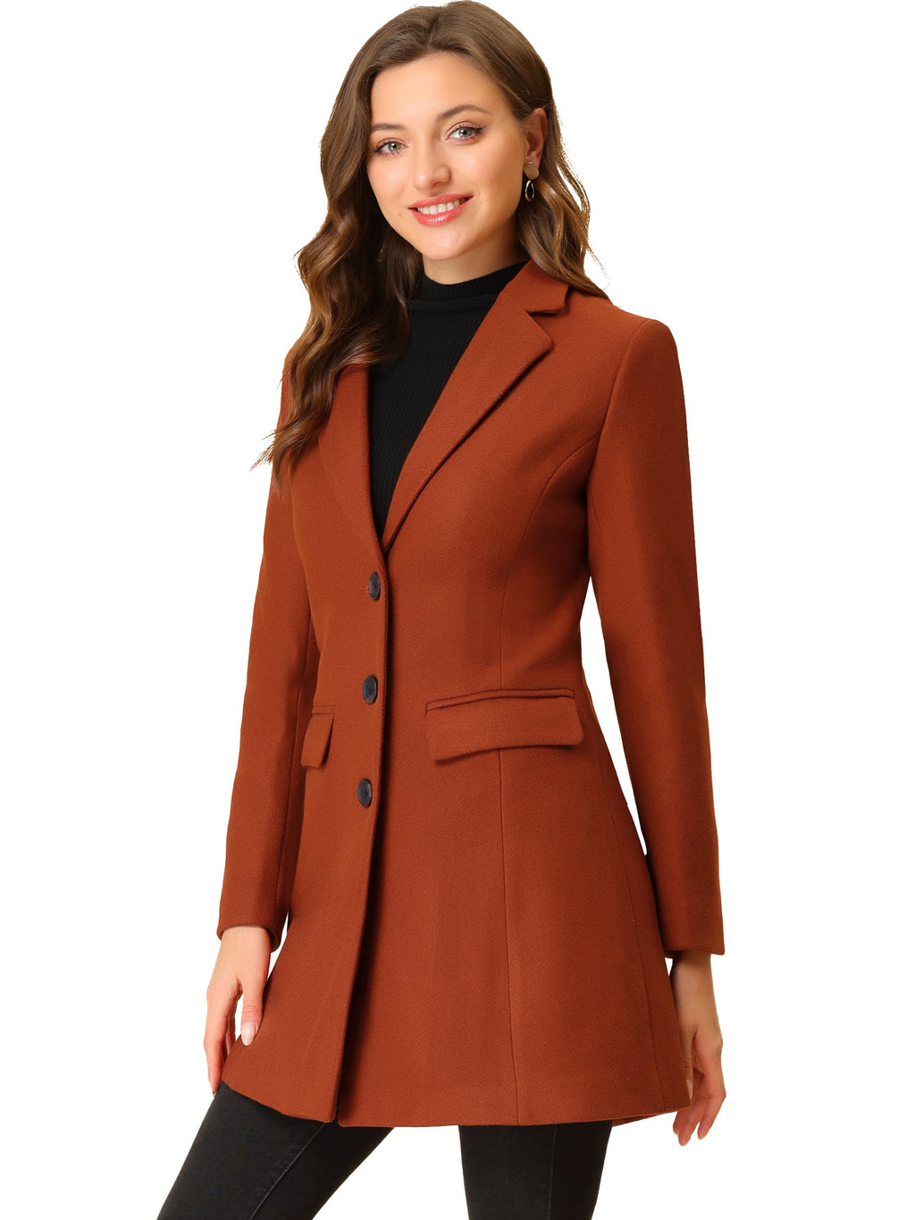 Women’s Casual Coat | Button-Up