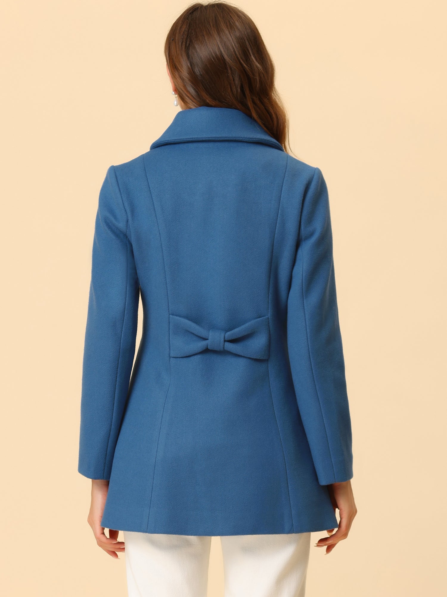 Women’s Casual Coat | Button Up and Pockets