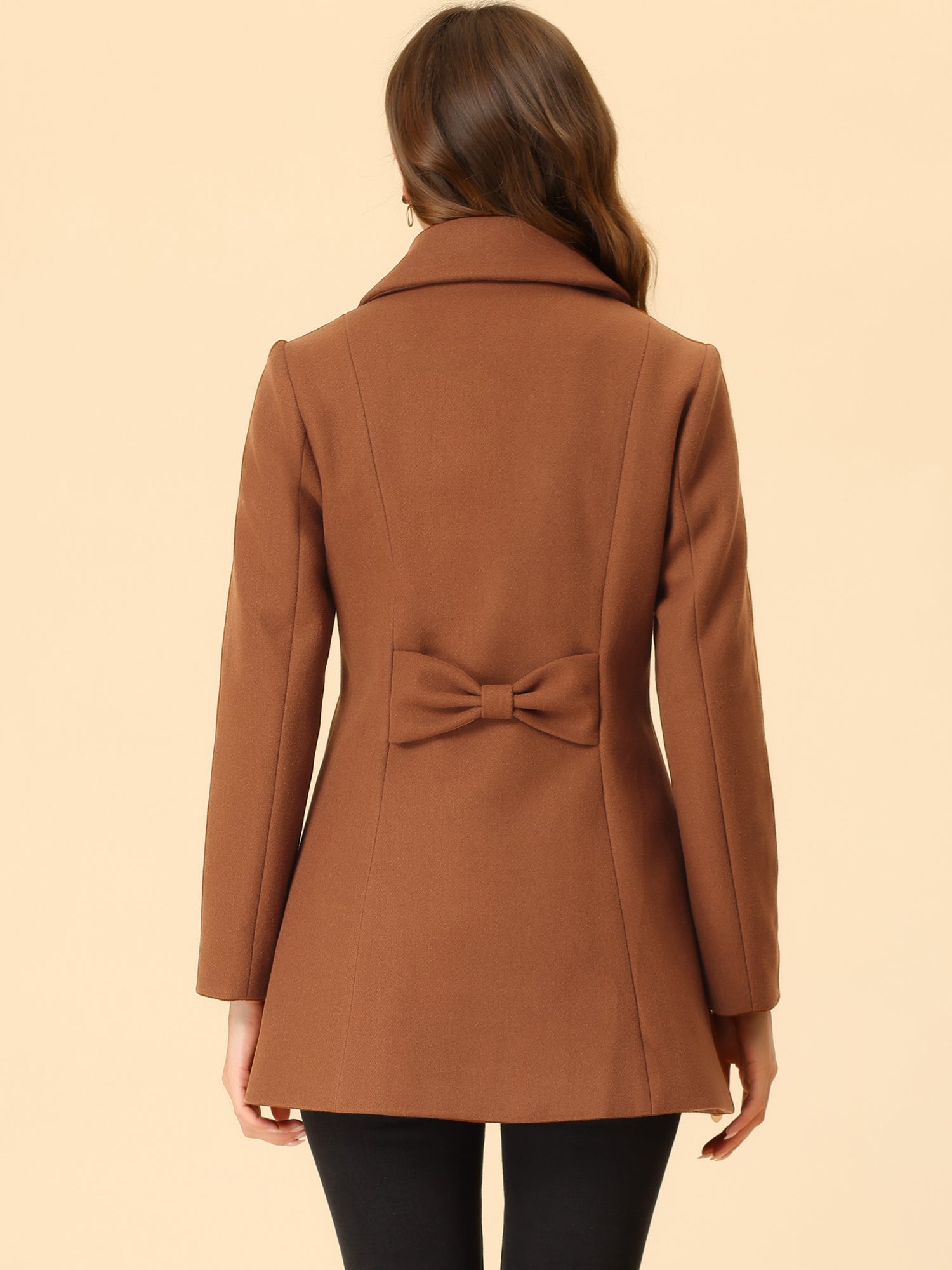 Women’s Casual Coat | Button Up and Pockets