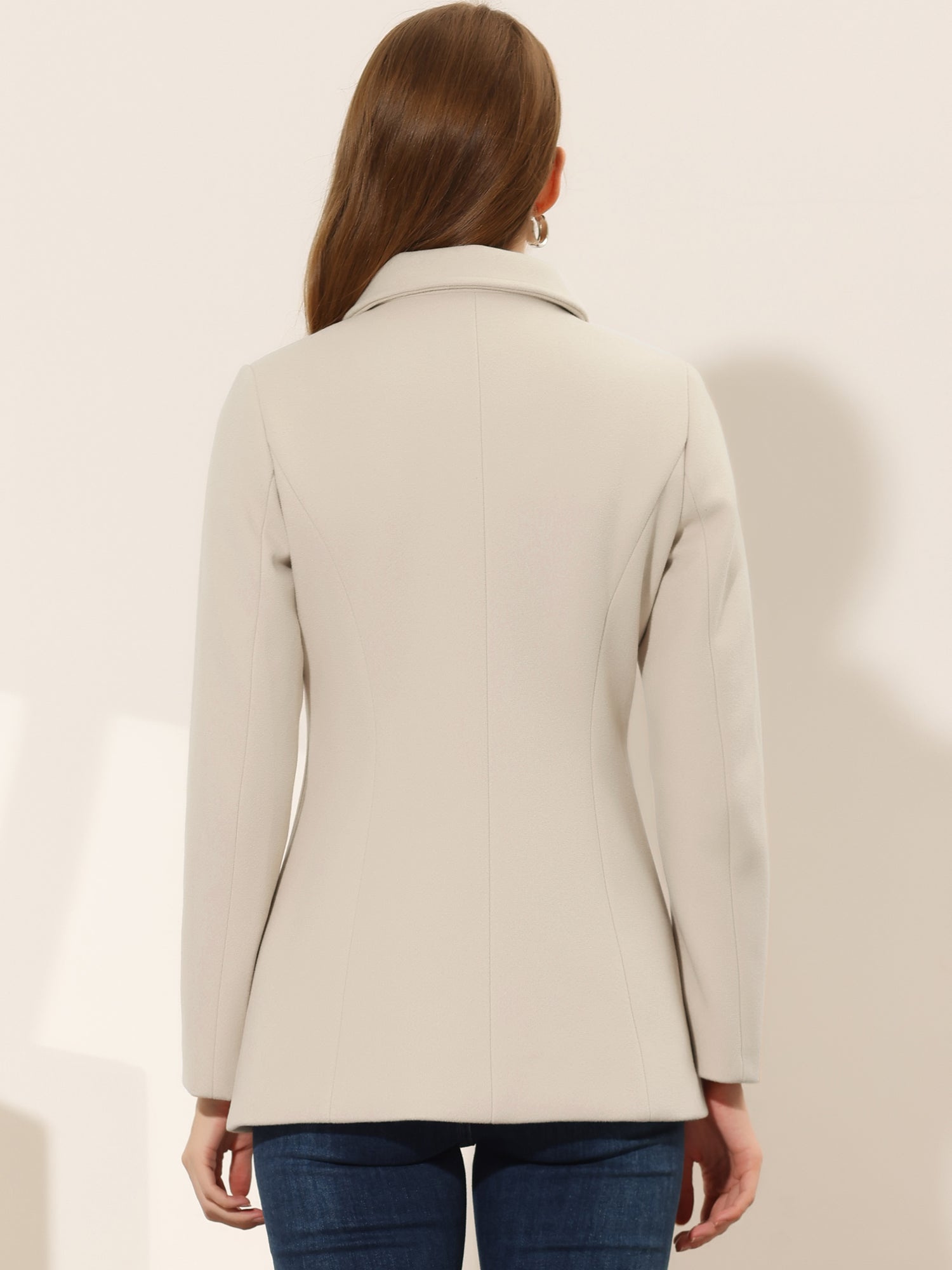 Women’s Structured Winter Jacket | Buttoned Pockets
