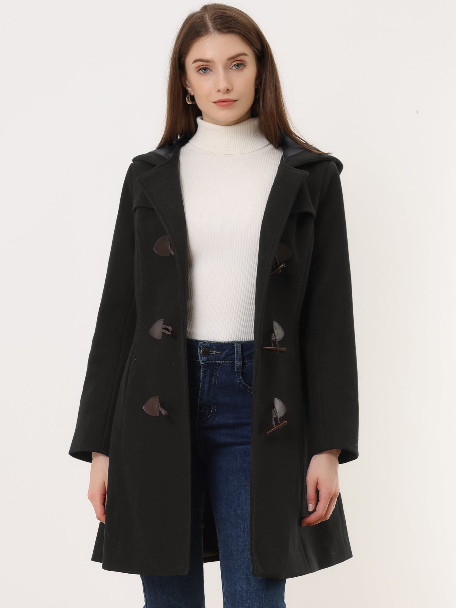 Women’s Winter Coat | Hooded Pockets