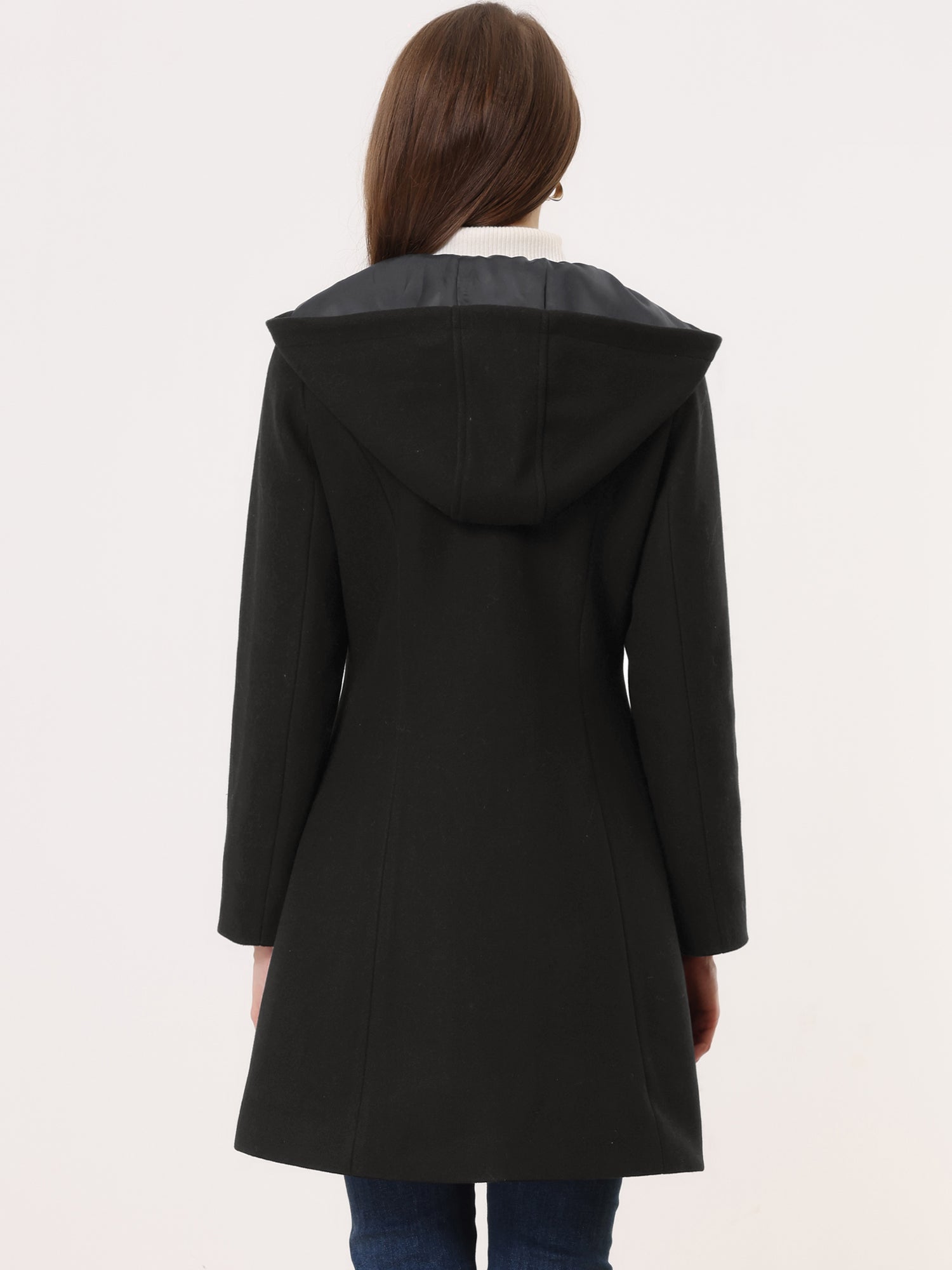 Women’s Winter Coat | Hooded Pockets