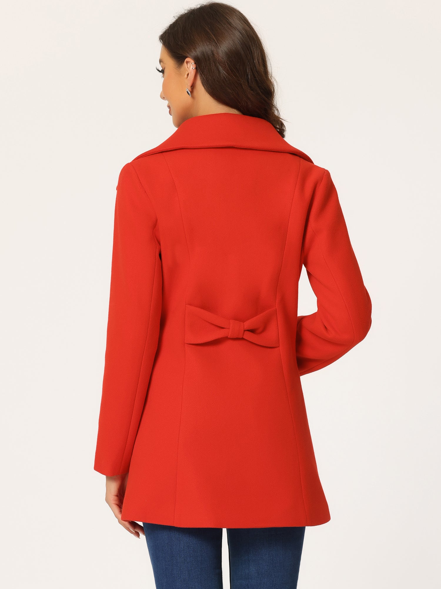Women’s Casual Coat | Button Up and Pockets